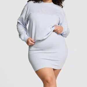 PINK Seamless Shimmer Mini Skirt Women Size Medium